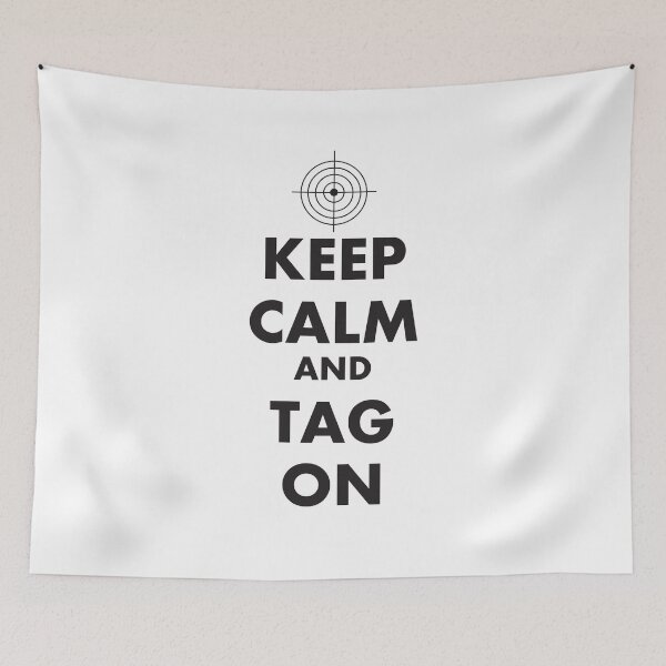 Item preview, Keep Calm and Tag On designed and sold by Designs111.