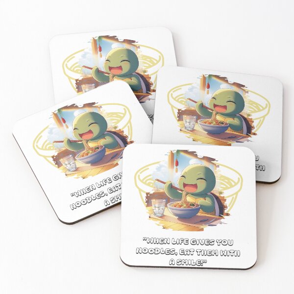 Item preview, Funny Anime Turtle Eating Noodles Meaningful Apparel  designed and sold by Paracosm1234.