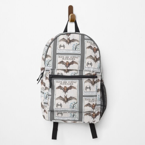 Item preview, Bats Are Flying Mammals Vintage Illustration Design designed and sold by EarthArtDesigns.