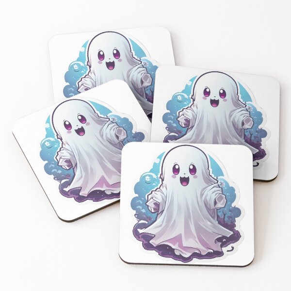 Item preview, Cute kawaï ghost halloween designed and sold by WhiteUnicorn95.