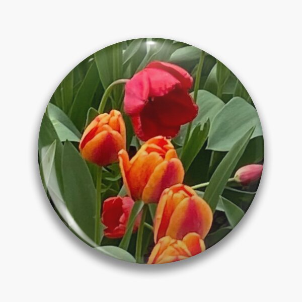 Item preview, field of tulips in spring designed and sold by irenrank.