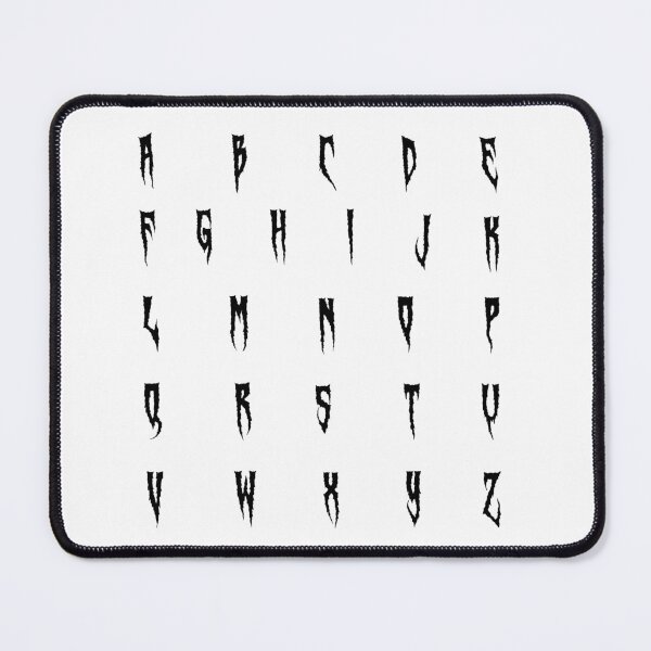 Item preview, Spooky Letters designed and sold by Meg-Hoyt.