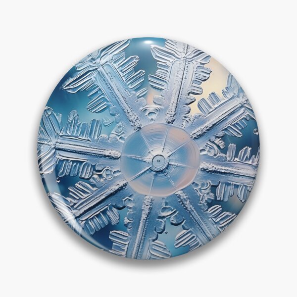 Item preview, stunning ice crystal, snowflake art print designed and sold by dcrc.