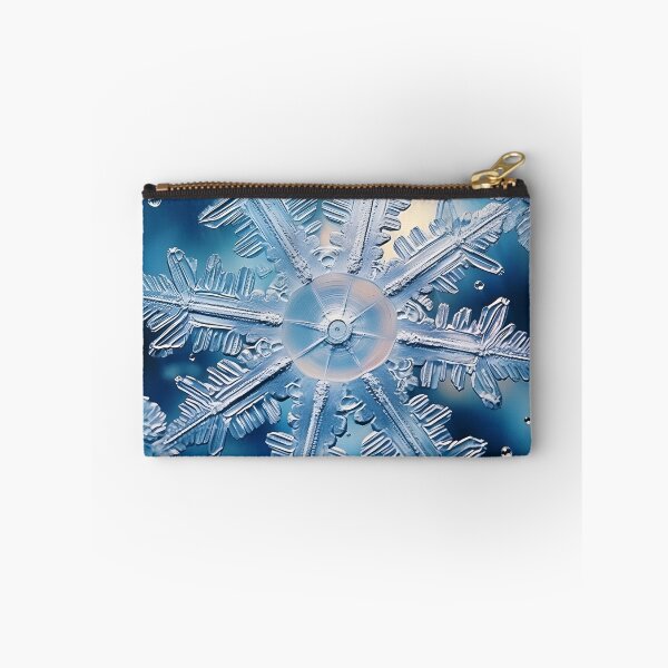 Item preview, stunning ice crystal, snowflake art print designed and sold by dcrc.