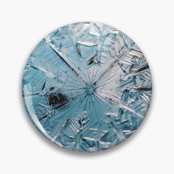 Item preview, Stunning ice crystal, snowflake art print designed and sold by dcrc.