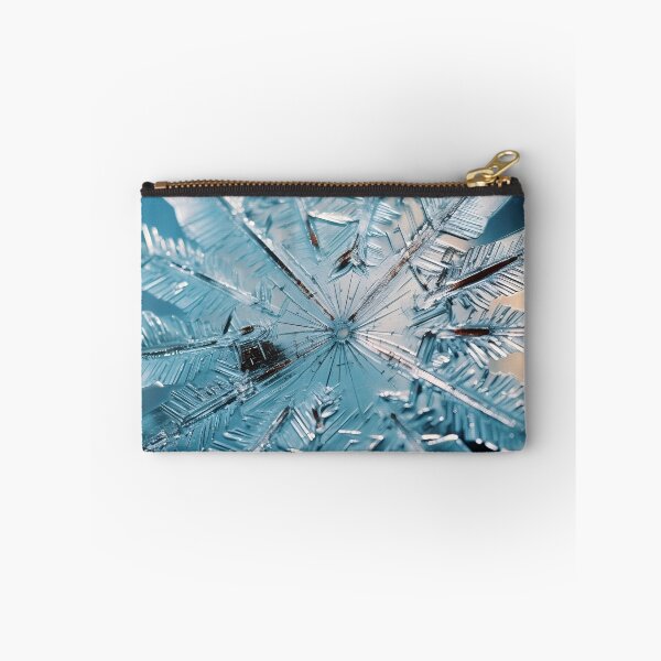 Item preview, Stunning ice crystal, snowflake art print designed and sold by dcrc.