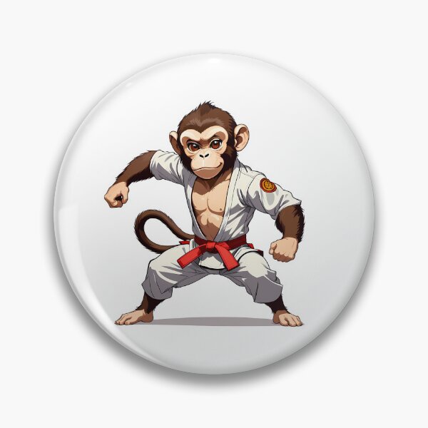 Item preview, The Monkey Martial Artist designed and sold by designsbyflo.