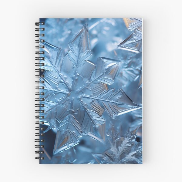 Item preview, stunning ice crystal, snowflake art print designed and sold by dcrc.