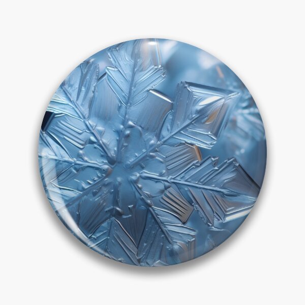 Item preview, stunning ice crystal, snowflake art print designed and sold by dcrc.