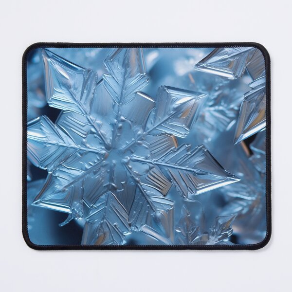 Item preview, stunning ice crystal, snowflake art print designed and sold by dcrc.