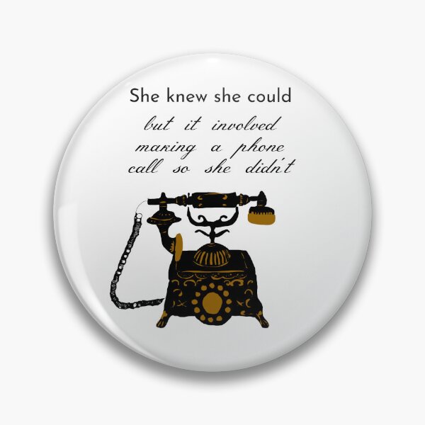 Item preview, She Knew She Could, But Phones designed and sold by scratchedhand.