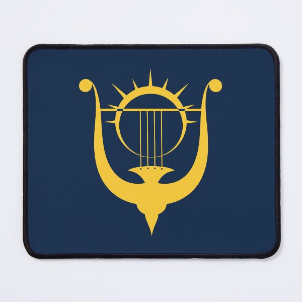 Item preview, Apollo Lyre Symbol - Gold designed and sold by itsgoodjunk.