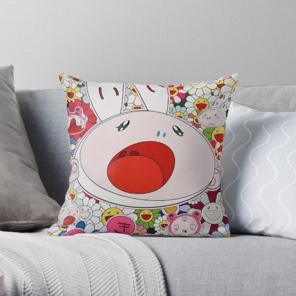 Takashi Murakami Throw Pillow by Sienna Braim - Fine Art America