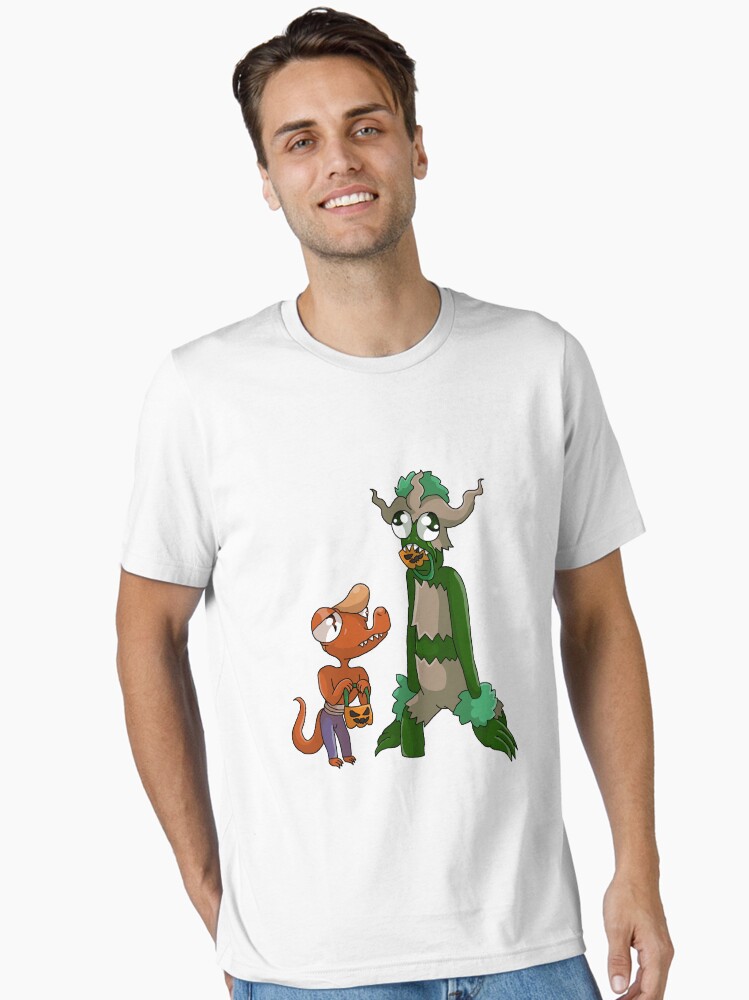 Orange And Green Halloween (Rainbow Friends) Essential T-Shirt
