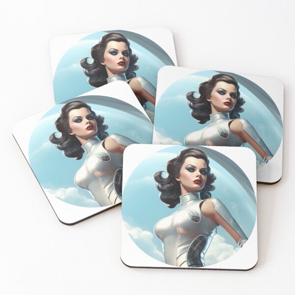 Item preview, Futuristic Pin up designed and sold by MendaciousMina.