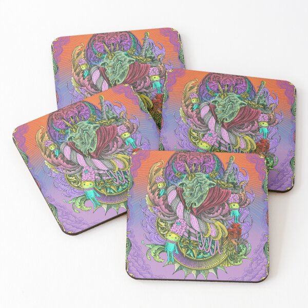 Item preview, Goat Engraving Surrealism Artwork designed and sold by WOLForDEER.