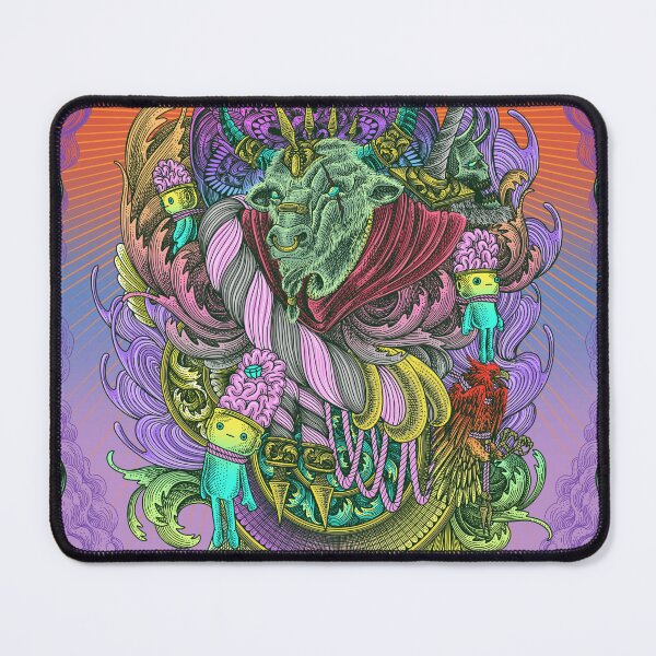 Item preview, Goat Engraving Surrealism Artwork designed and sold by WOLForDEER.