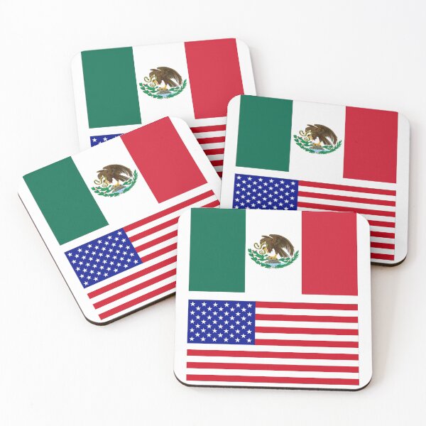 Item preview, American and Mexican Flag  designed and sold by Islanr.
