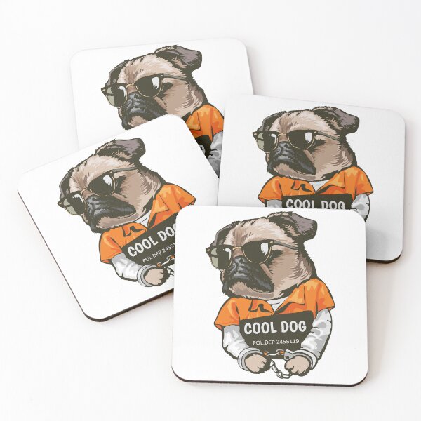 Item preview, cool dog prisoner, cartoon dog prisoner, cute dog prisoner designed and sold by GreyStanzione1.