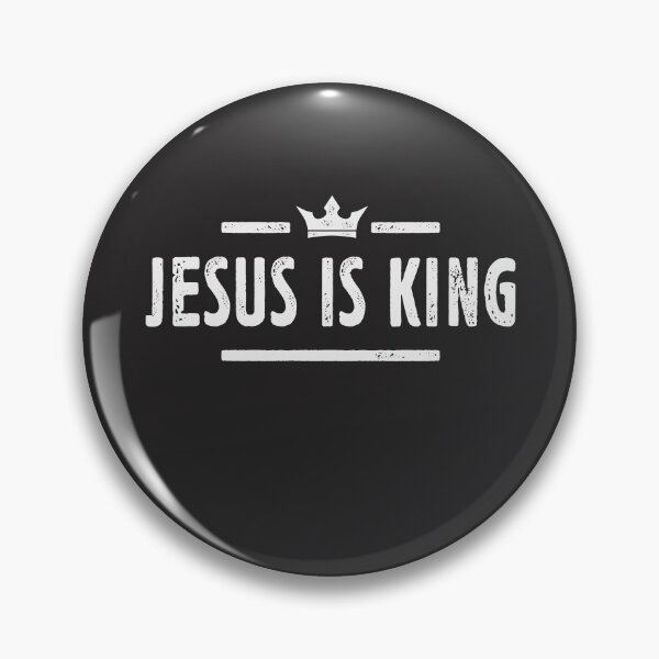 Item preview, Jesus is King Christian Quote designed and sold by cidolopez.