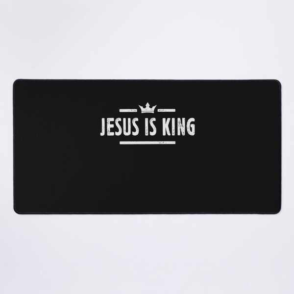 Item preview, Jesus is King Christian Quote designed and sold by cidolopez.
