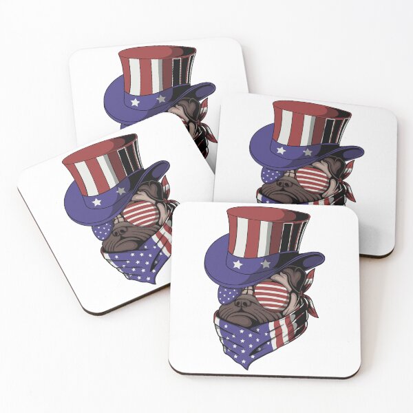 Item preview, pug dog uncle sam hat, dog uncle sam hat, cool dog designed and sold by GreyStanzione1.