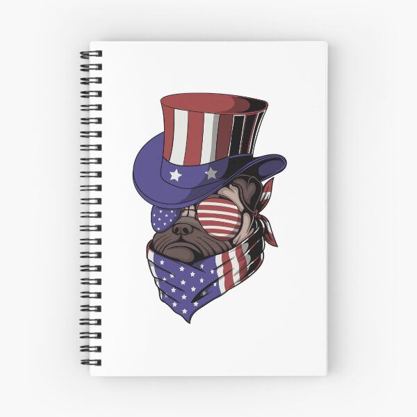 Item preview, pug dog uncle sam hat, dog uncle sam hat, cool dog designed and sold by GreyStanzione1.