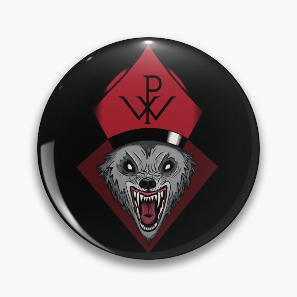 Item preview, Wolf Pope Red designed and sold by LiquifyStudios.