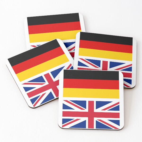 Item preview, UK and Germany Flag  designed and sold by Islanr.