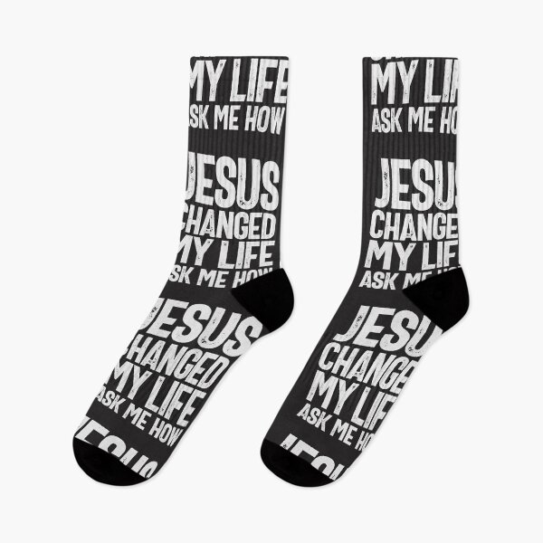 Item preview, Jesus Changed My Life Ask Me How Christian Quote designed and sold by cidolopez.