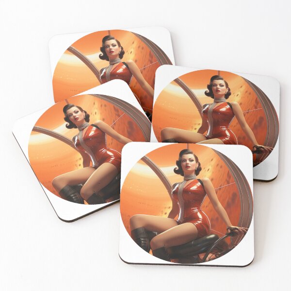 Item preview, Copy of Futuristic Pin up designed and sold by MendaciousMina.