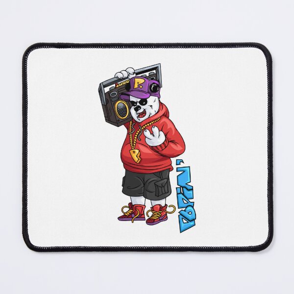 Item preview, rap panda cassette, panda cartoon cassette, panda hiphop designed and sold by GreyStanzione1.