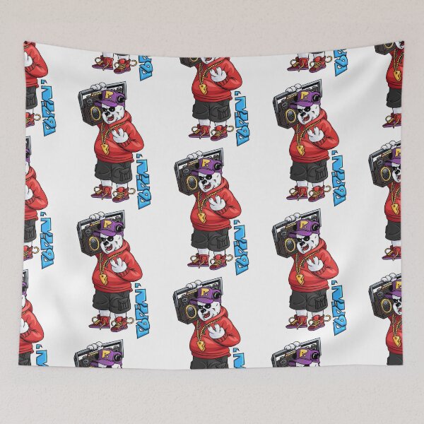 Item preview, rap panda cassette, panda cartoon cassette, panda hiphop designed and sold by GreyStanzione1.