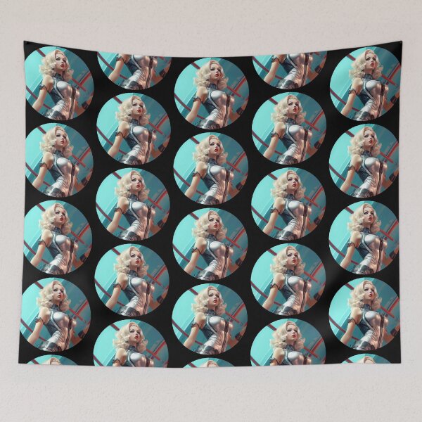 Item preview, Futuristic Pin up designed and sold by MendaciousMina.