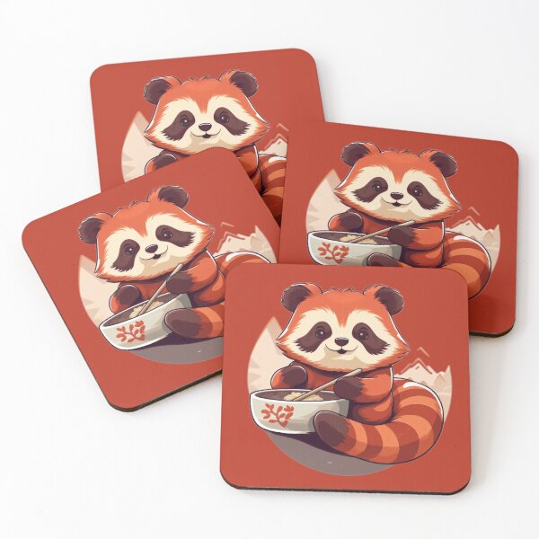 Item preview, Tofu red panda designed and sold by Covent Vaughn.