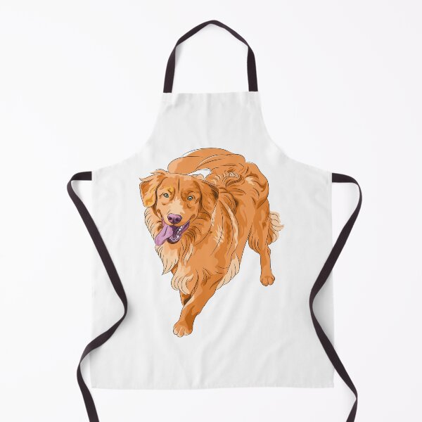 Item preview, Nova Scotia Duck Tolling Retriever, cute yellow dog portrait, cute dog portrait designed and sold by GreyStanzione1.