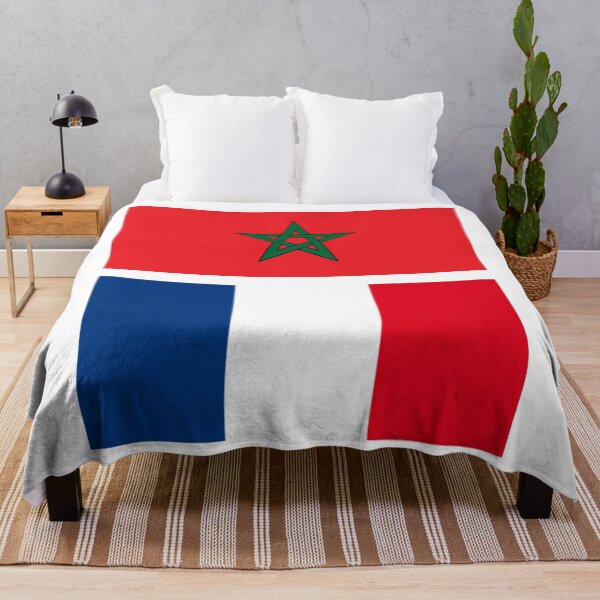 Item preview, Kingdom of Morocco and France Flag designed and sold by Islanr.