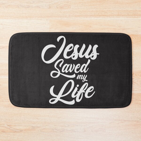 Item preview, Jesus Saved My Life Christian Quote designed and sold by cidolopez.
