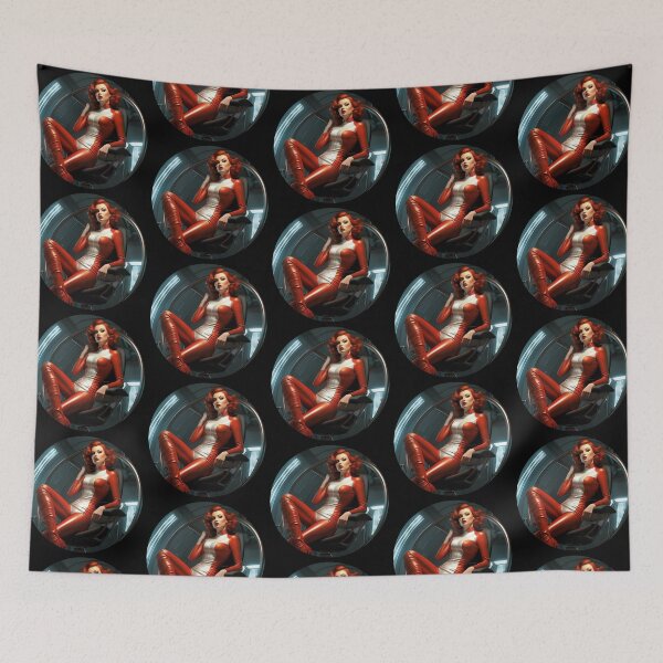 Item preview, Futuristic Pin up designed and sold by MendaciousMina.