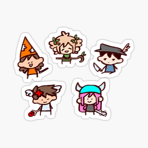 Omori Sprites Sticker for Sale by Eroshi