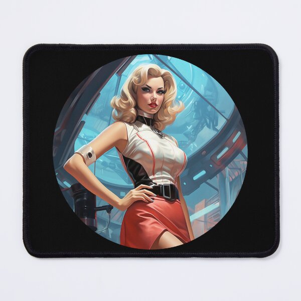 Item preview, Copy of Futuristic Pin up designed and sold by MendaciousMina.