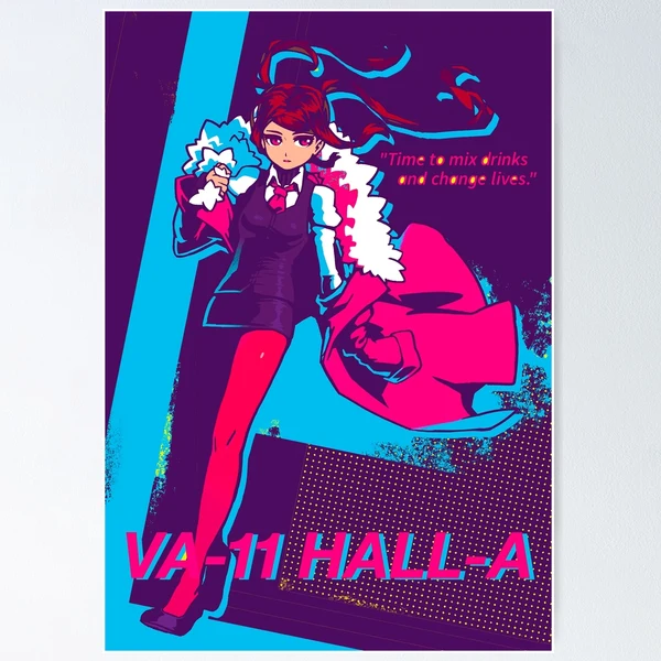 JILL ポスター VA-11 Hall-A Jill Poster