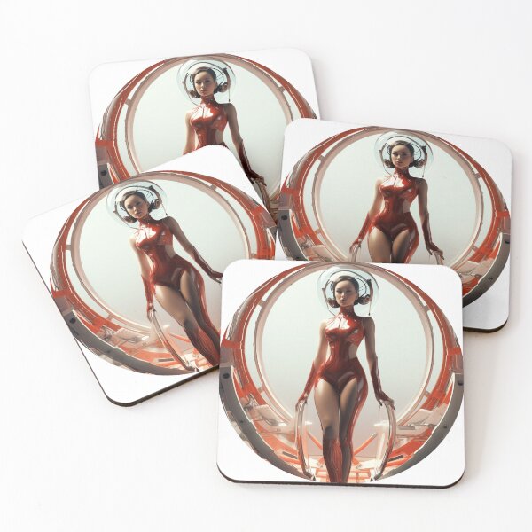 Item preview, Futuristic Pin up designed and sold by MendaciousMina.