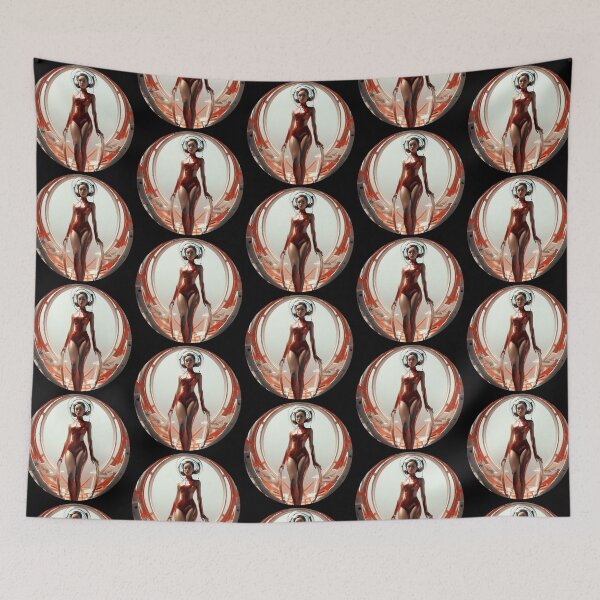 Item preview, Futuristic Pin up designed and sold by MendaciousMina.