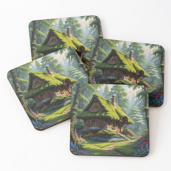 Item preview, Cozy Cottage in a Forest designed and sold by My Artprintz.