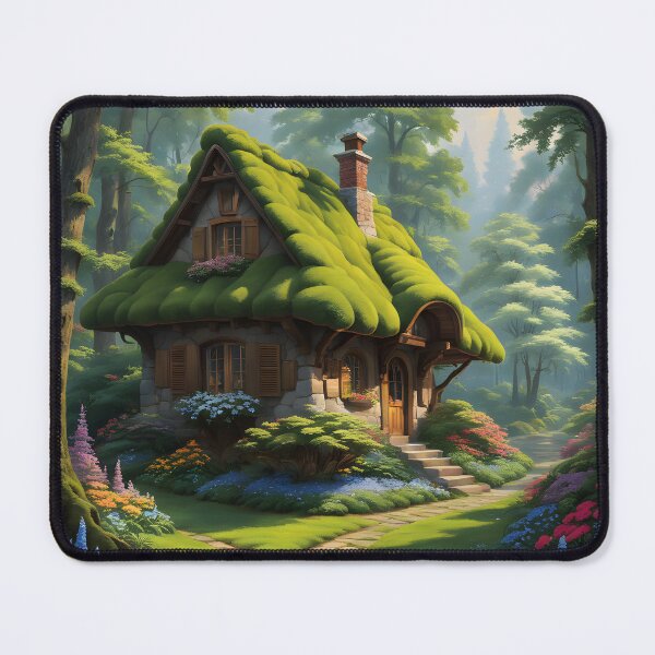Item preview, Cozy Cottage in a Forest designed and sold by My Artprintz.