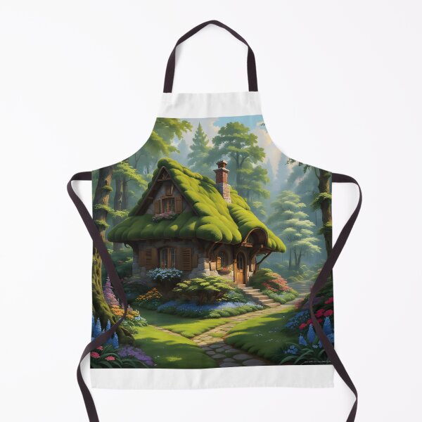 Item preview, Cozy Cottage in a Forest designed and sold by My Artprintz.