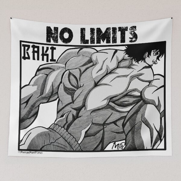 Item preview, Baki: No Limits designed and sold by Mangaman Ponzi Designs.