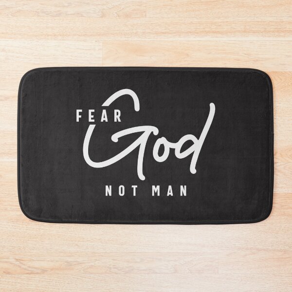 Item preview, Fear God Not Man Christian Quote designed and sold by cidolopez.