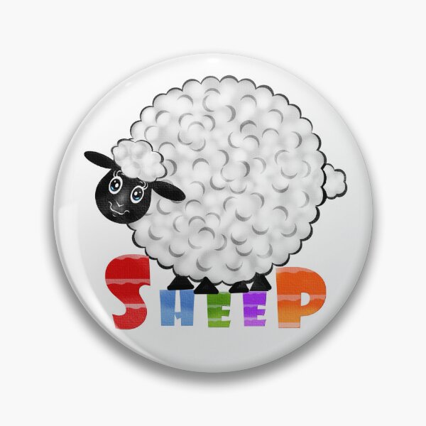 Item preview, Chonky Sheep  designed and sold by Shirley cute art .
